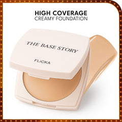 The Base Story - Creamy Foundation Flicka Cosmetics India
