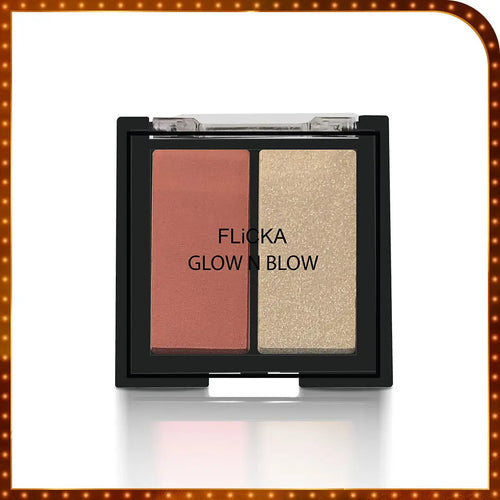 GLOW N BLOW - Blusher & Highlighter Flickacosmetics