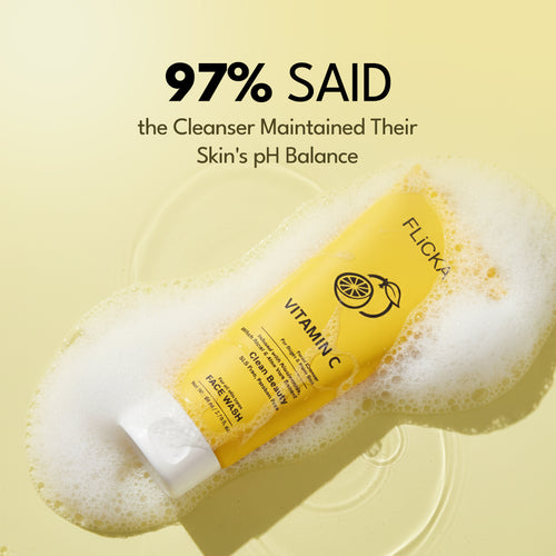 Vitamin C Facial Cleanser Flicka Cosmetics Pvt Ltd