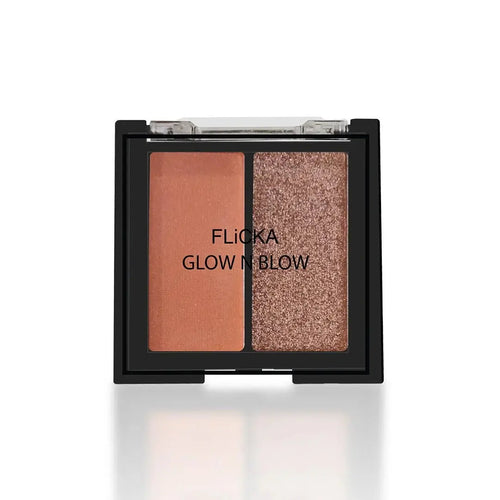 GLOW N BLOW - Blusher & Highlighter Flickacosmetics