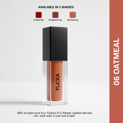 R U Ready Liquid Matte Lipstick Free @899 flicka cosmetics india