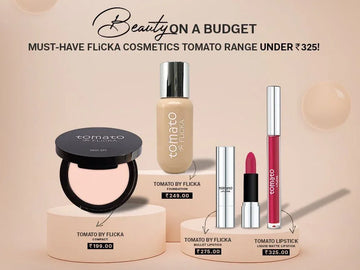 Beauty on a Budget: Must-Have Flicka Cosmetics Tomato Range under ₹325!