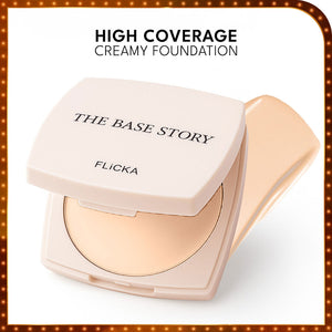 The Base Story - Creamy Foundation Flicka Cosmetics India