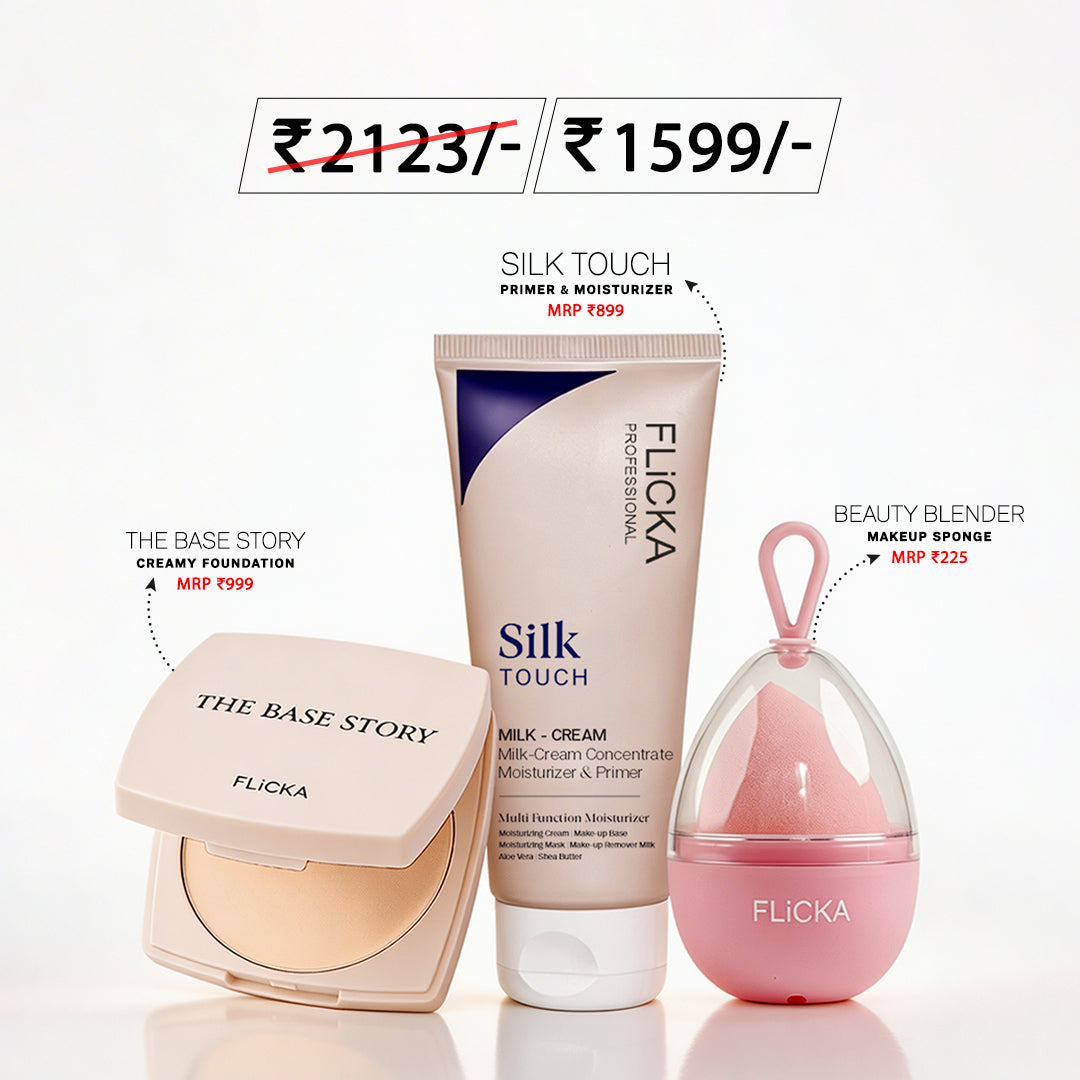 Flawless Base Trio Flicka Cosmetics Pvt Ltd