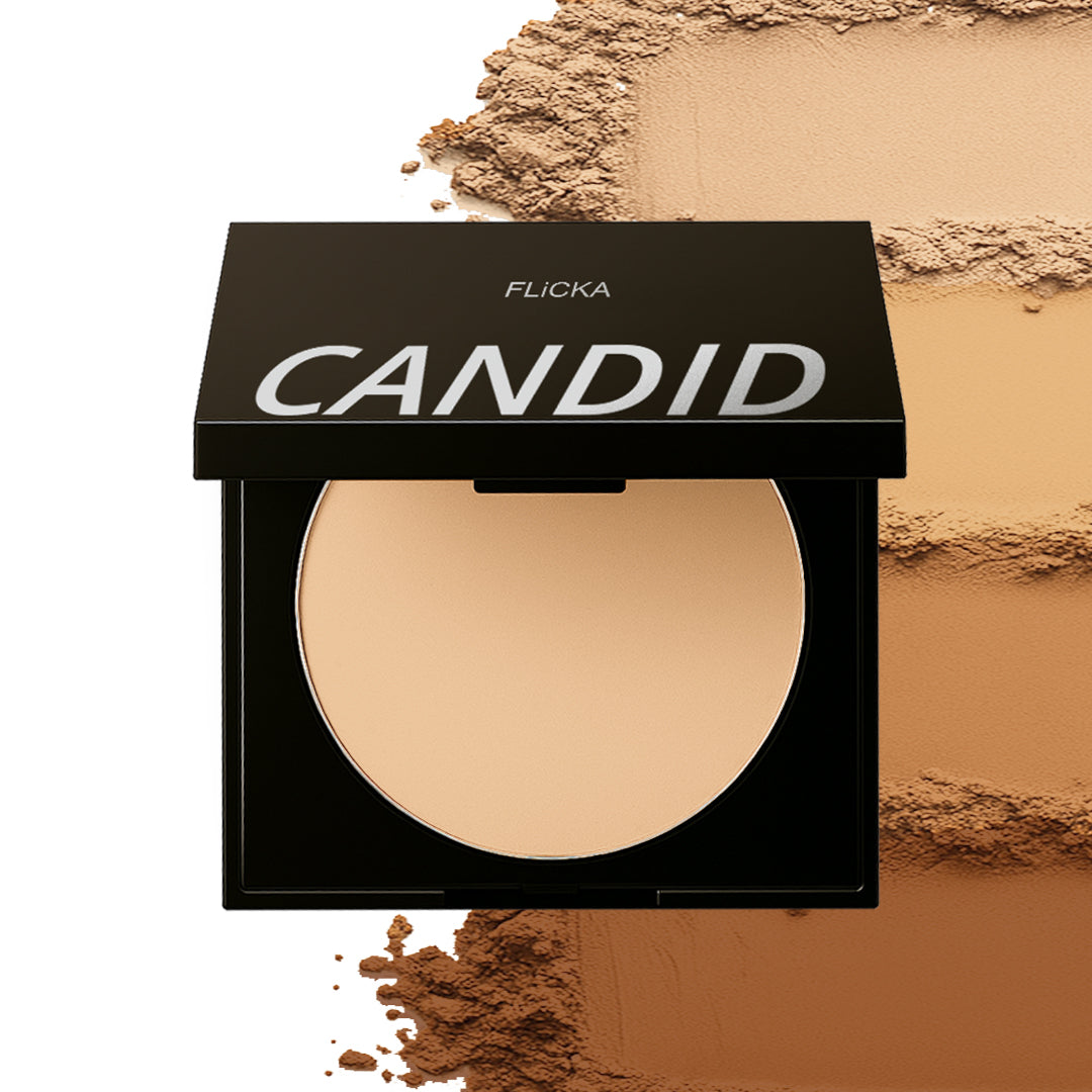 Candid Compact Flicka Cosmetics India