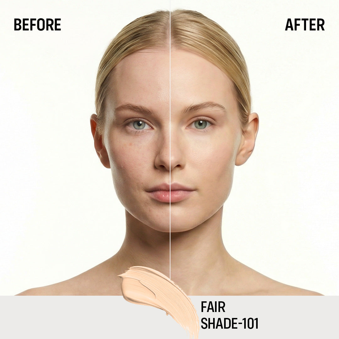 Flicka High Coverage HD Liquid Foundation Flicka Cosmetics India