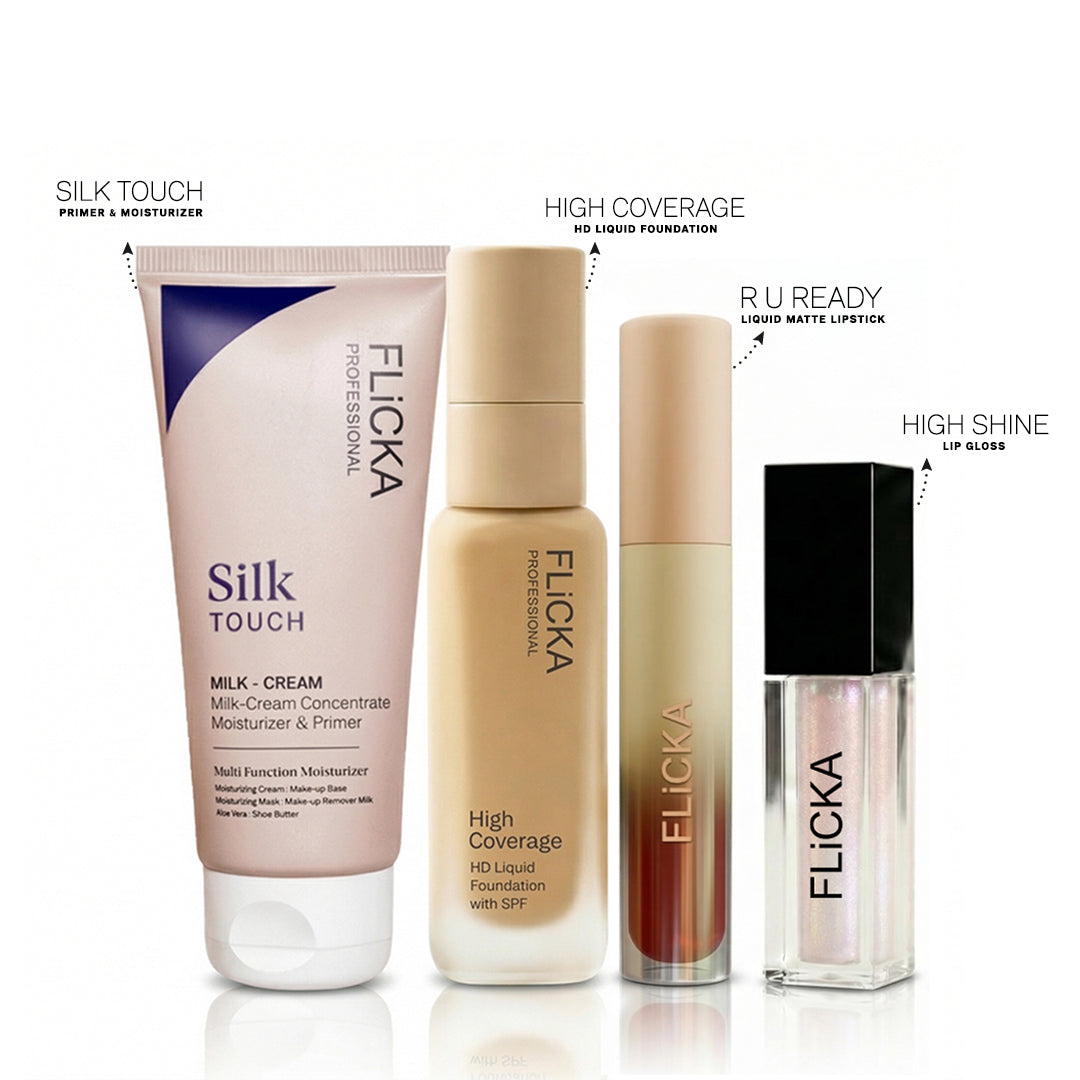 The Flawless Four Flicka Cosmetics Pvt Ltd