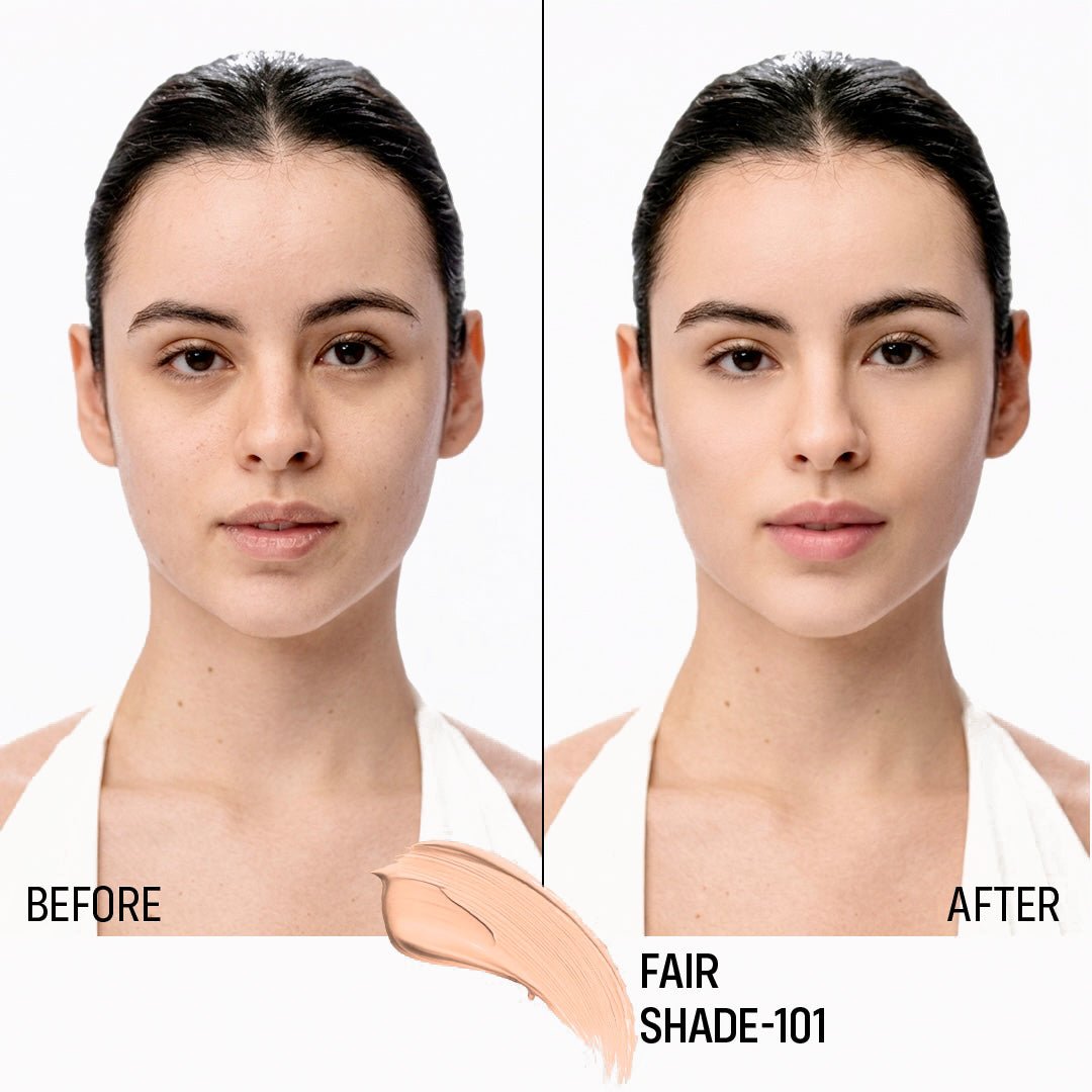 Flicka High Coverage HD Liquid Foundation Flicka Cosmetics India