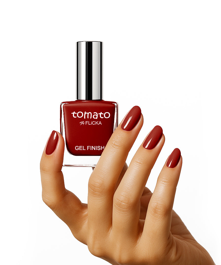 Tomato By FLiCKA - Nail Paint Flicka Cosmetics Pvt Ltd