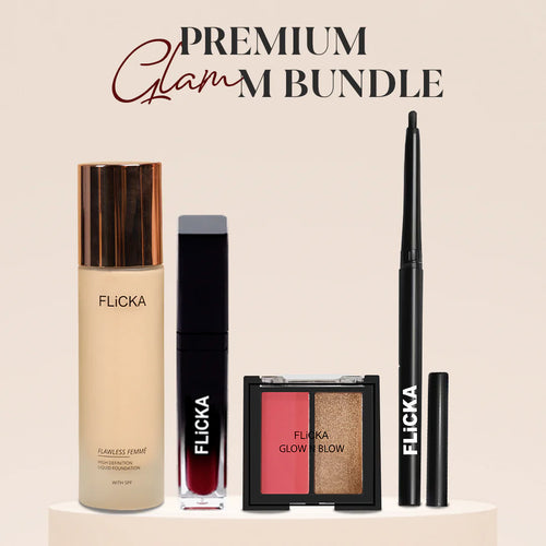 Premium Glam Bundle Flicka Cosmetics Pvt Ltd