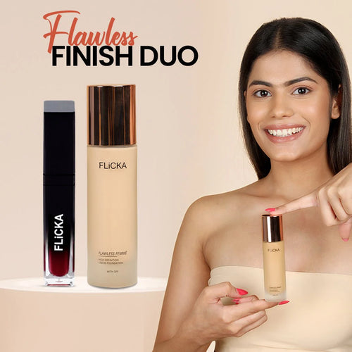 Flawless finish duo Flicka Cosmetics Pvt Ltd