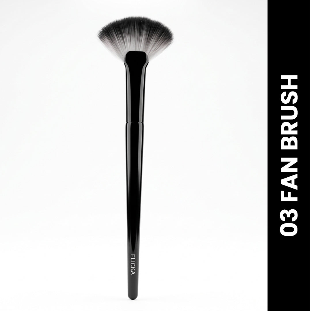 03 Fan Brush flicka cosmetics india