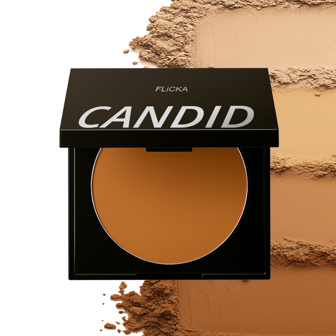 Candid Compact Flicka Cosmetics India
