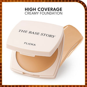 The Base Story - Creamy Foundation Flicka Cosmetics India