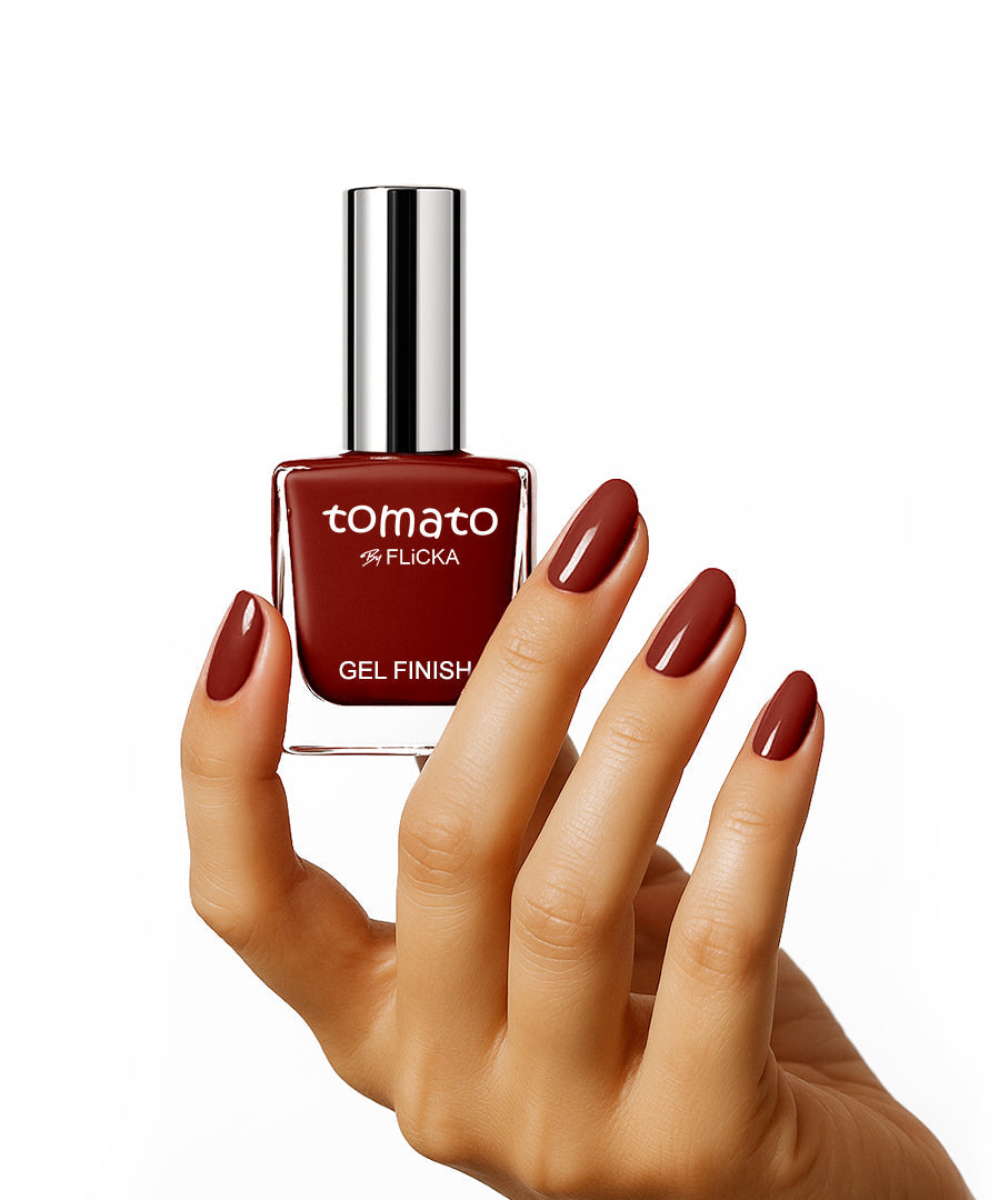 Tomato By FLiCKA - Nail Paint Flicka Cosmetics Pvt Ltd