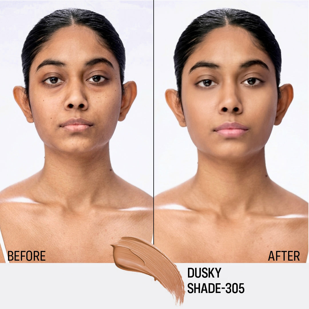 Flicka High Coverage HD Liquid Foundation Flicka Cosmetics India