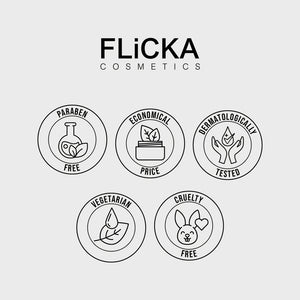 Flicka High Coverage HD Liquid Foundation Flicka Cosmetics India