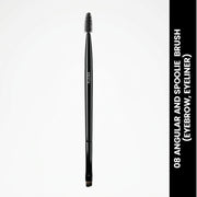08 Angular And Spoolie Brush flicka cosmetics india