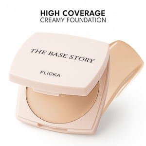 The Base Story - Creamy Foundation Flicka Cosmetics India