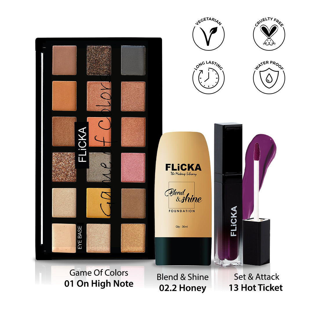 01 On High Note _#dc9680/02.2 Honey _#eca972/13 Hot Ticket _#742866