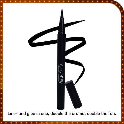Apply N’ Fly - Eyelash Glue + Eyeliner
