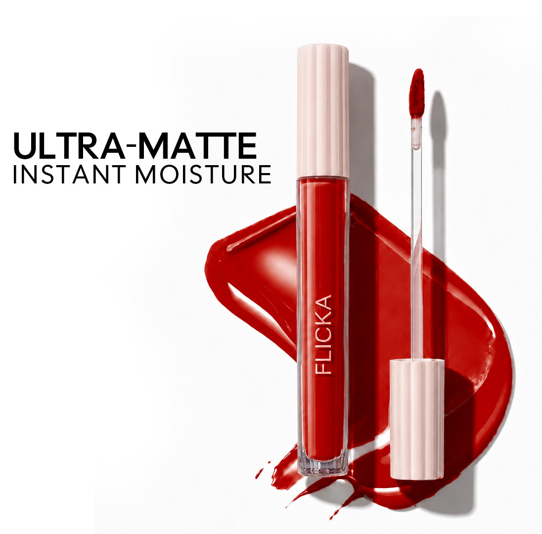Weightless Impression Matte Liquid Lipstick Flickacosmetics