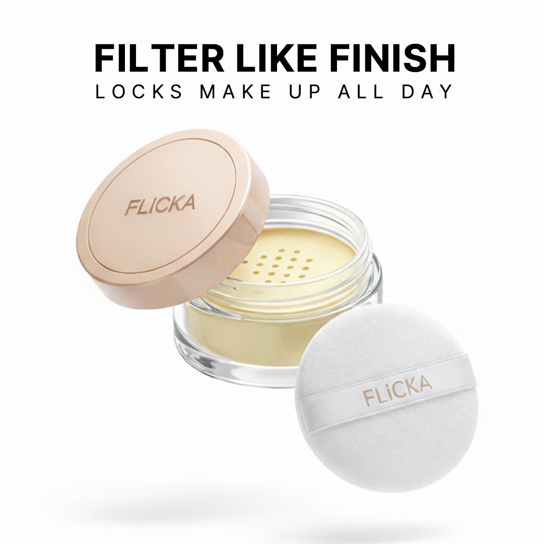 Dust It Off Loose Powder Flickacosmetics