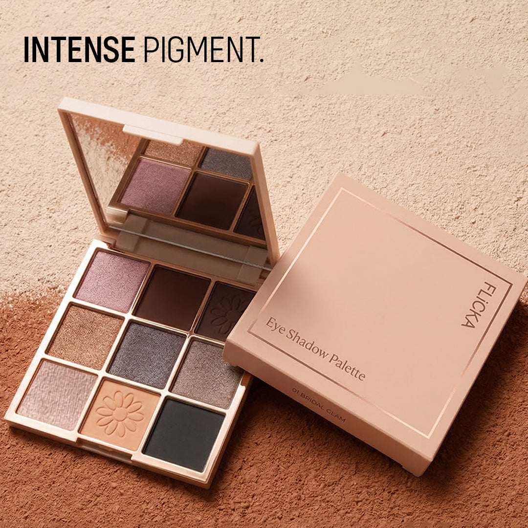 Flicka 09 Colors Eyeshadow Palette