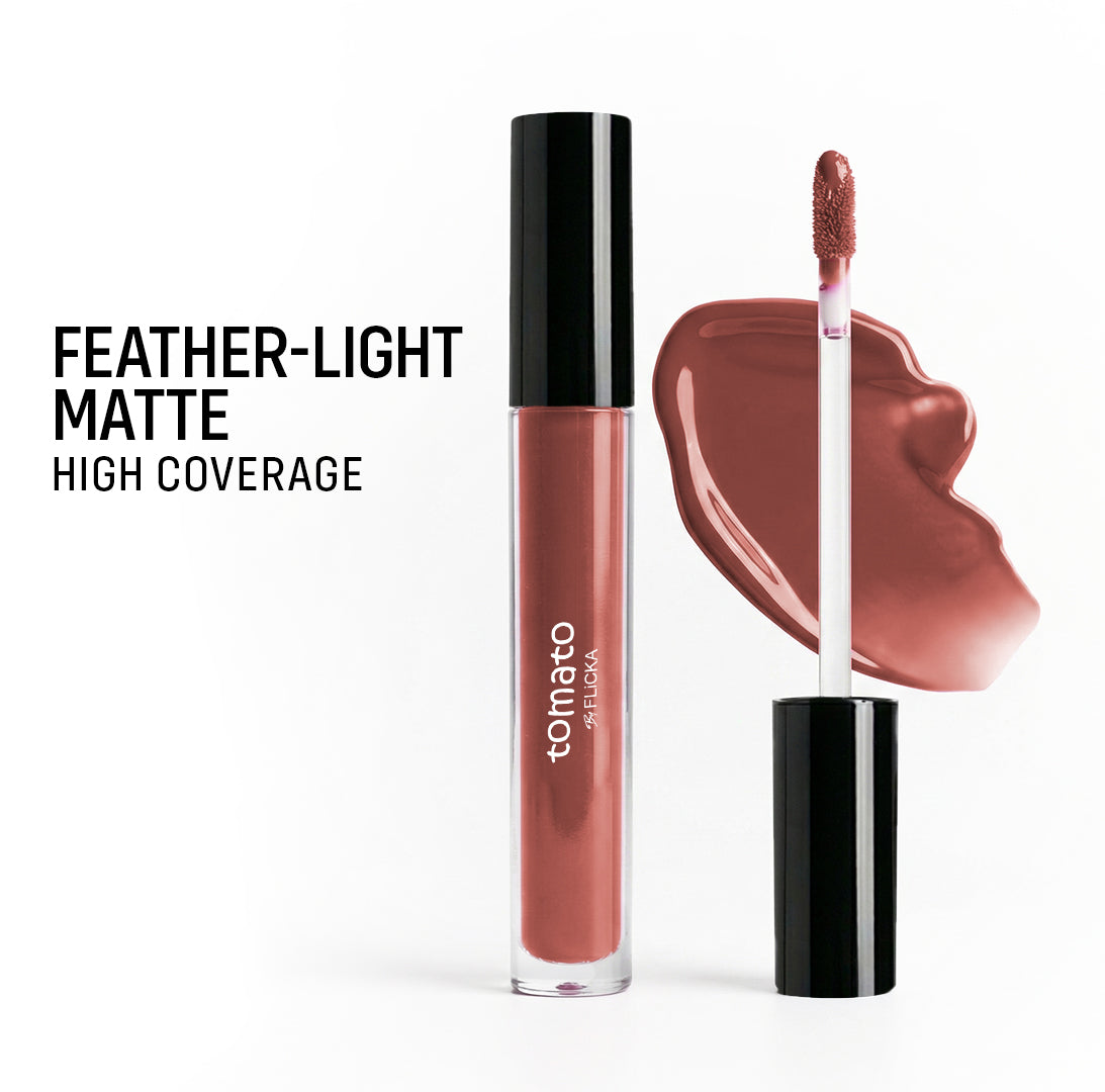 Tomato Liquid Matte Lipstick Flickacosmetics