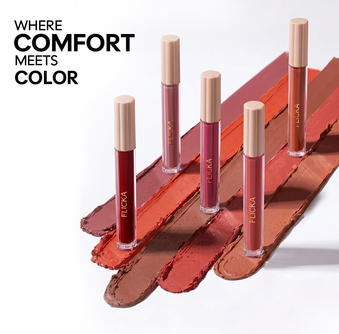 Weightless Impression Matte Liquid Lipstick Flickacosmetics