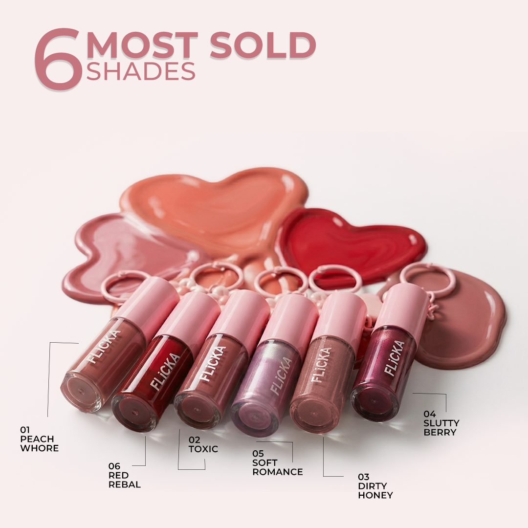 Flicka Lip Gloss Flicka Cosmetics Pvt Ltd