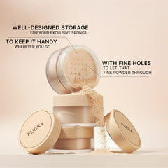 Dust It Off Loose Powder Flickacosmetics