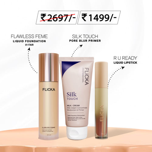 ultimate glow bundle Flicka Cosmetics Pvt Ltd