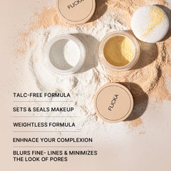 Dust It Off Loose Powder Flickacosmetics