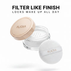 Dust It Off Loose Powder Flickacosmetics