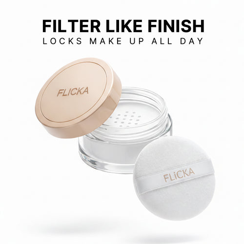 Dust It Off Loose Powder Flickacosmetics
