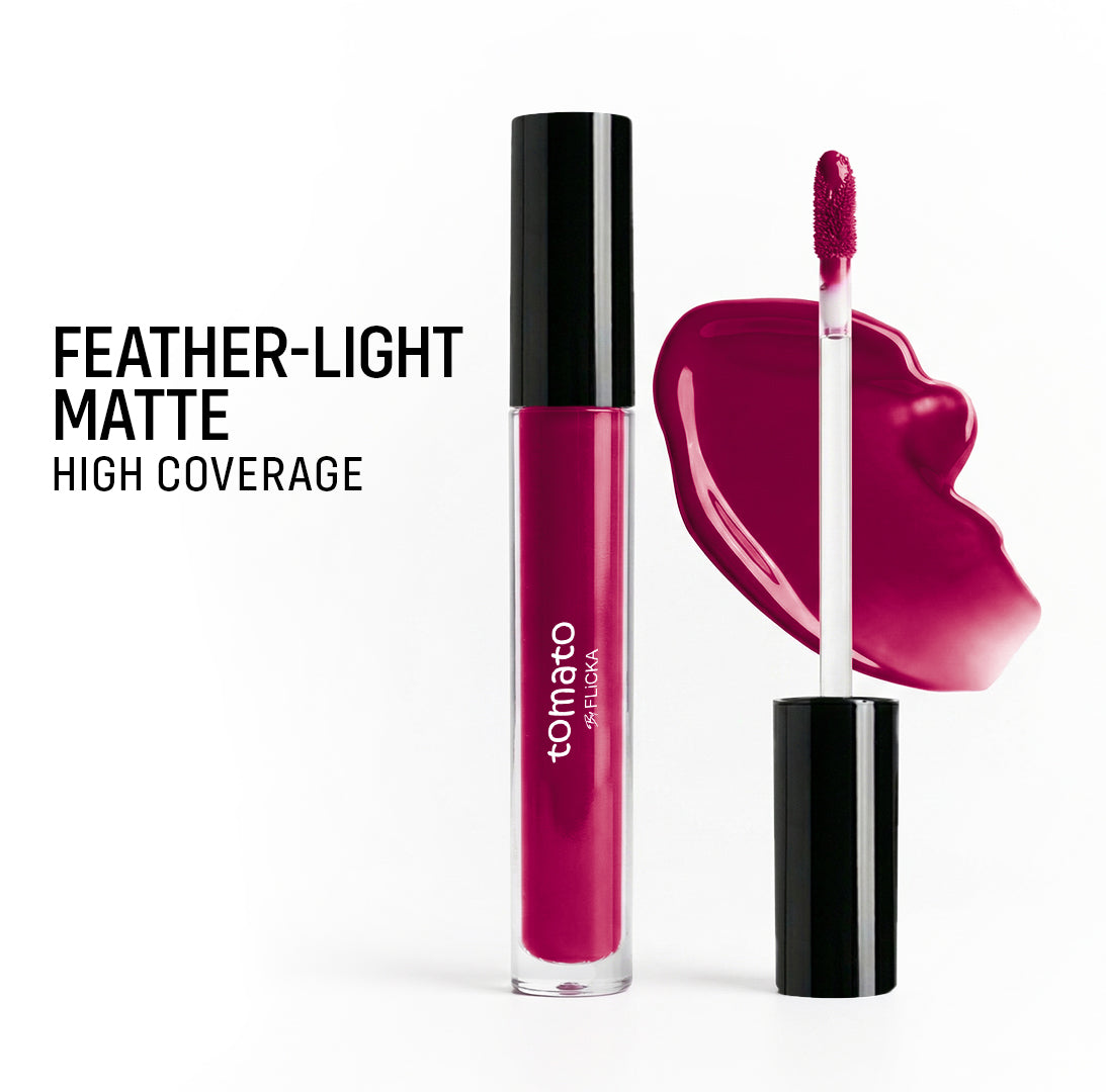 Tomato Liquid Matte Lipstick Flickacosmetics