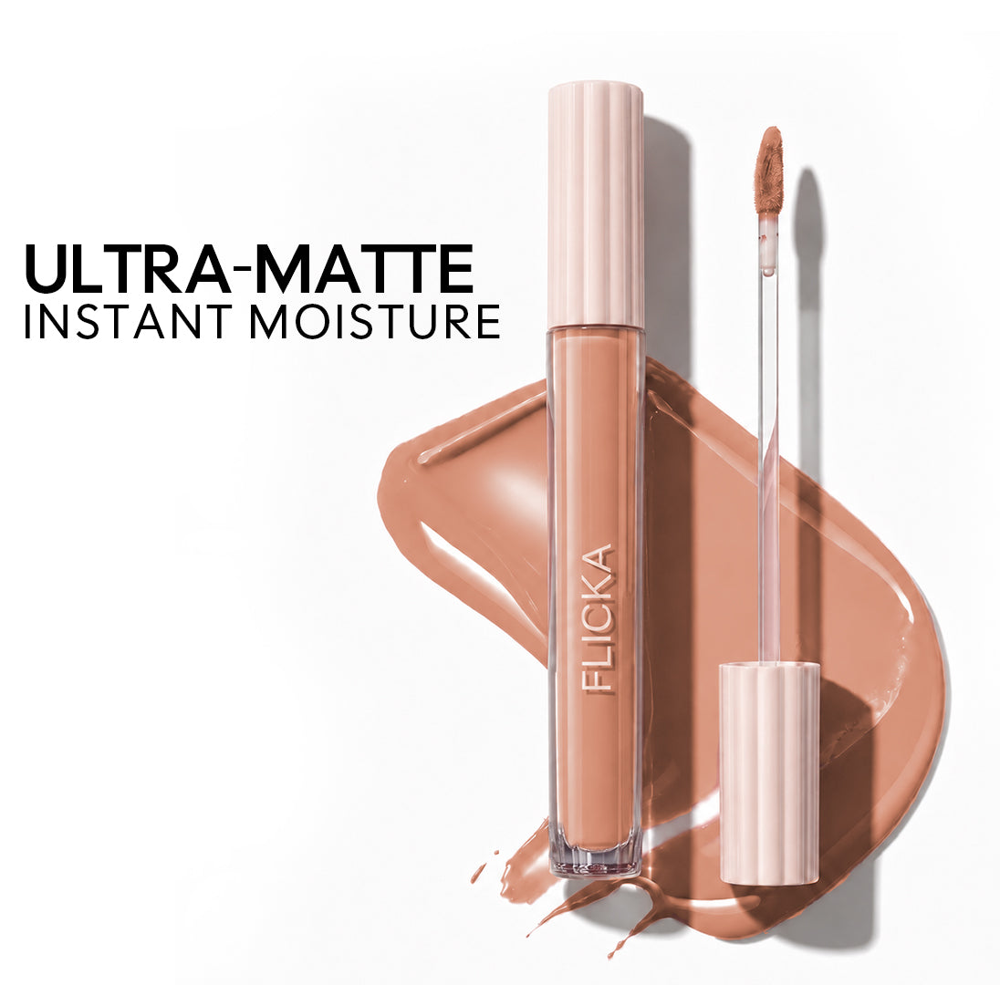 Weightless Impression Matte Liquid Lipstick Flickacosmetics