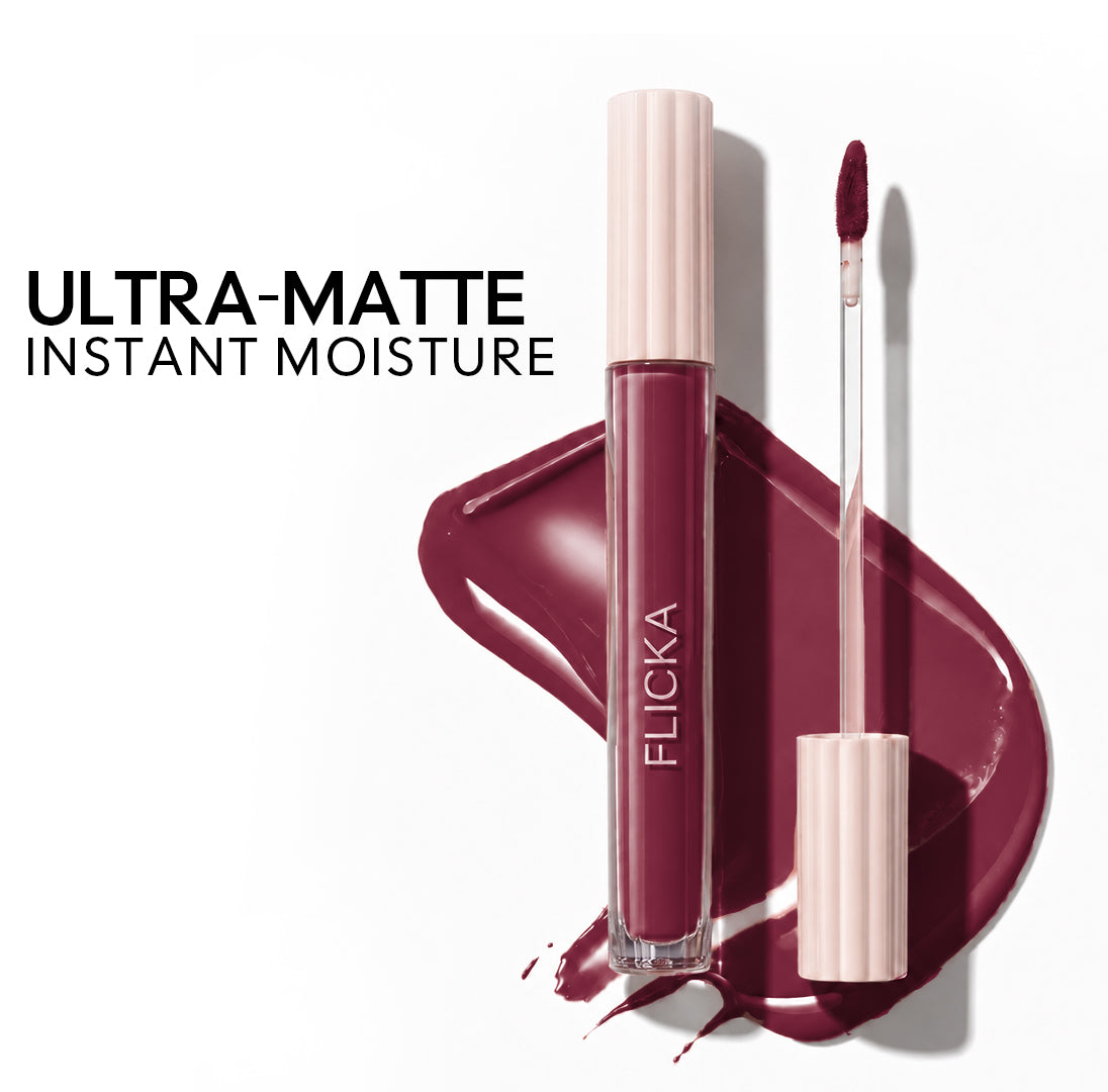 Weightless Impression Matte Liquid Lipstick Flickacosmetics