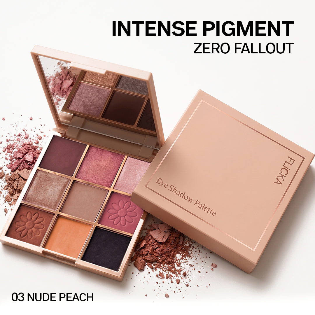 Flicka 09 Colors Eyeshadow Palette