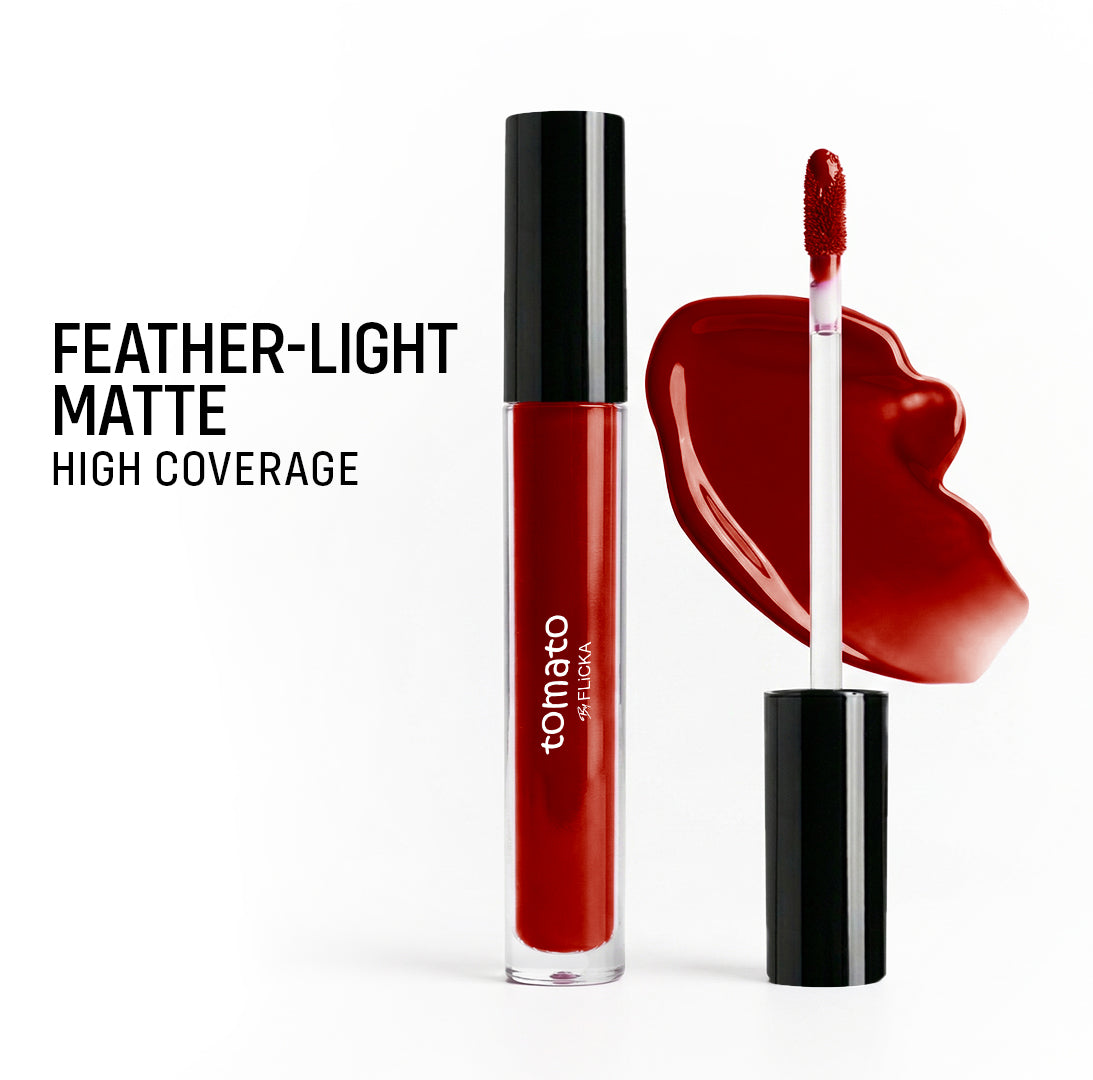 Tomato Liquid Matte Lipstick Flickacosmetics