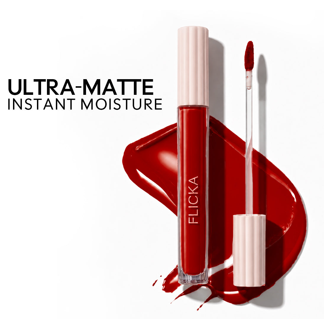 Weightless Impression Matte Liquid Lipstick Flickacosmetics