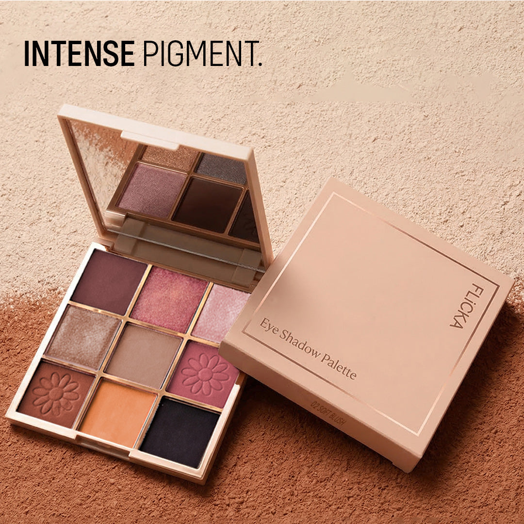 Flicka 09 Colors Eyeshadow Palette