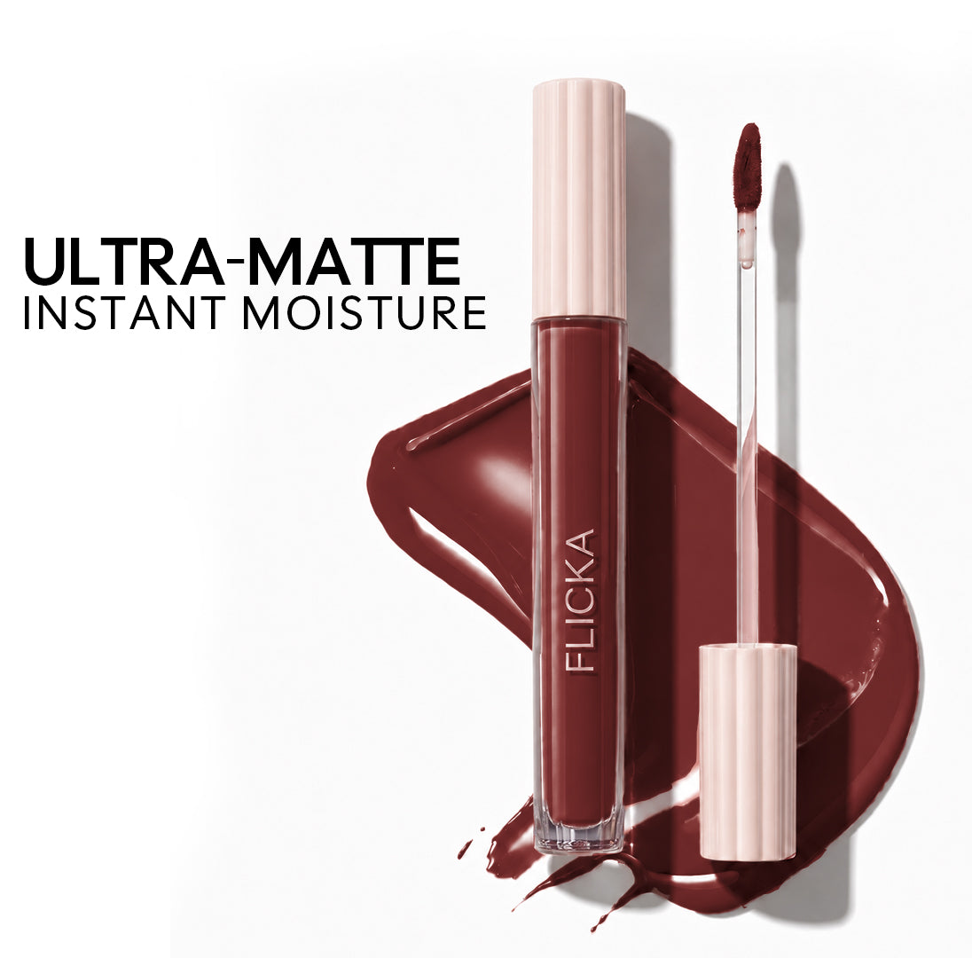 Weightless Impression Matte Liquid Lipstick Flickacosmetics
