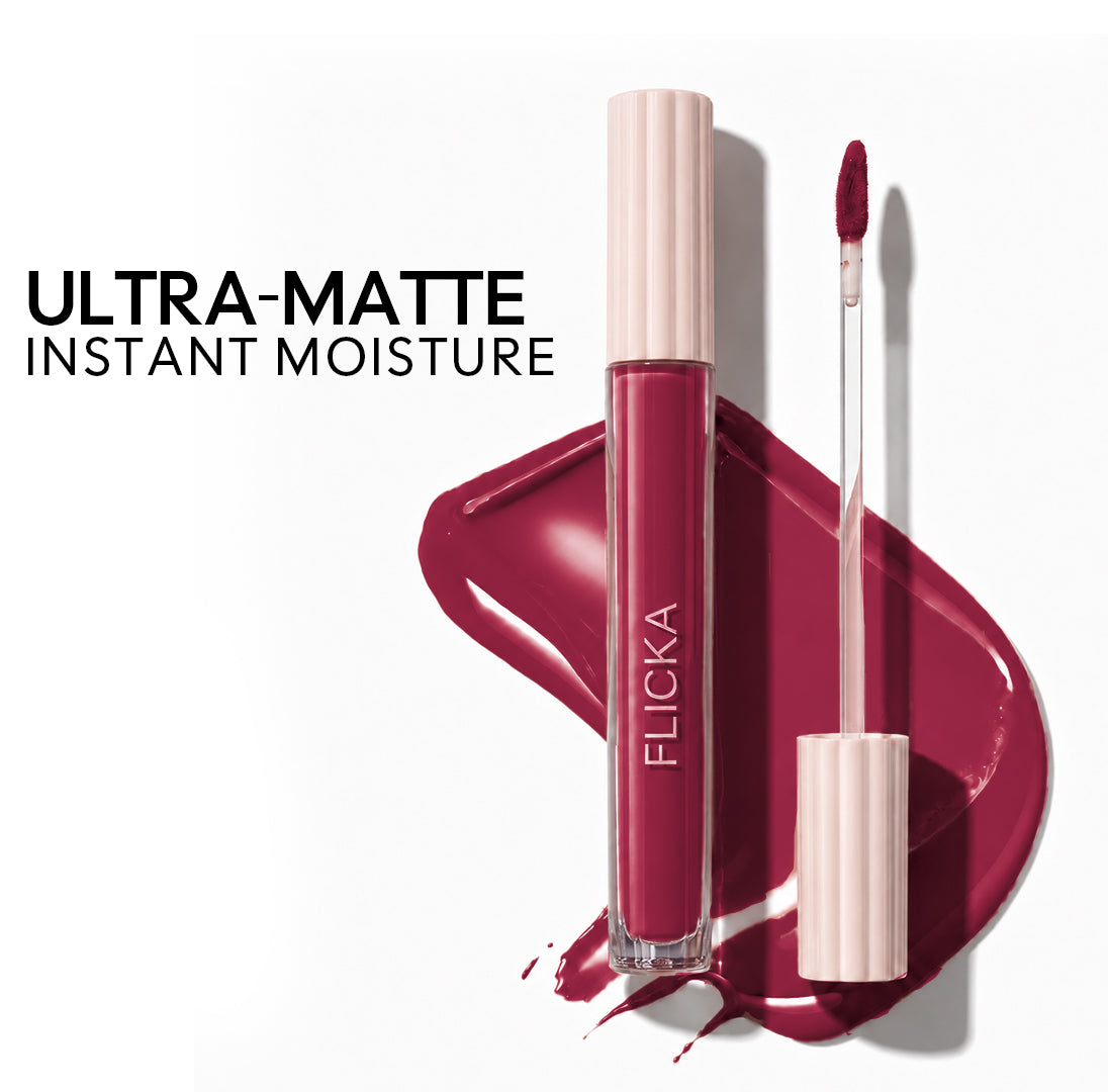 Weightless Impression Matte Liquid Lipstick Flickacosmetics