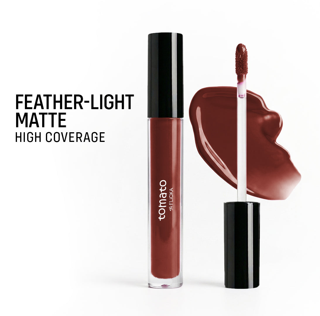 Tomato Liquid Matte Lipstick Flickacosmetics