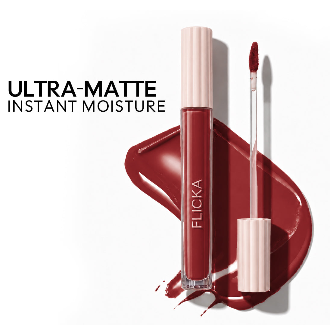 Weightless Impression Matte Liquid Lipstick Flickacosmetics