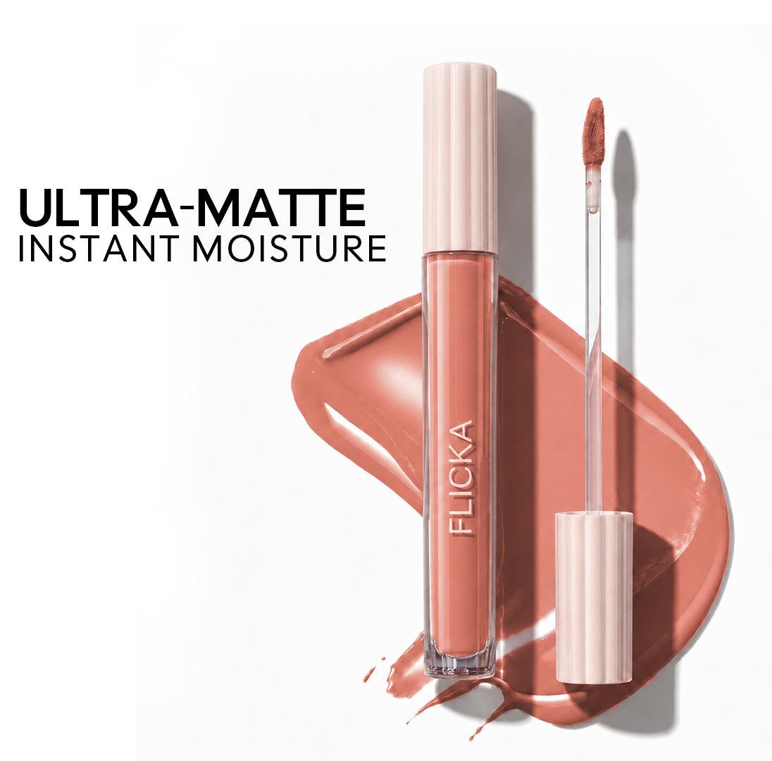 Weightless Impression Matte Liquid Lipstick Flickacosmetics
