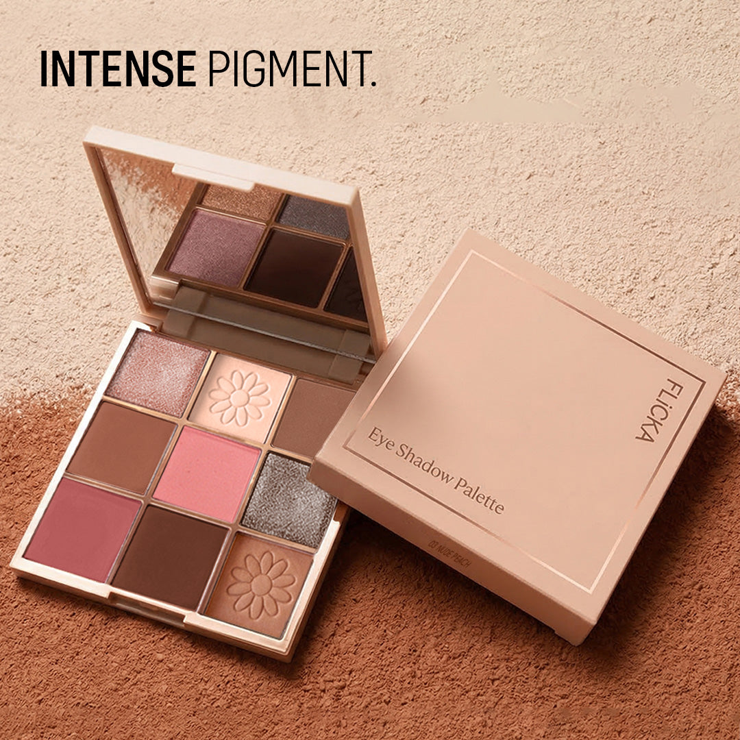 Flicka 09 Colors Eyeshadow Palette