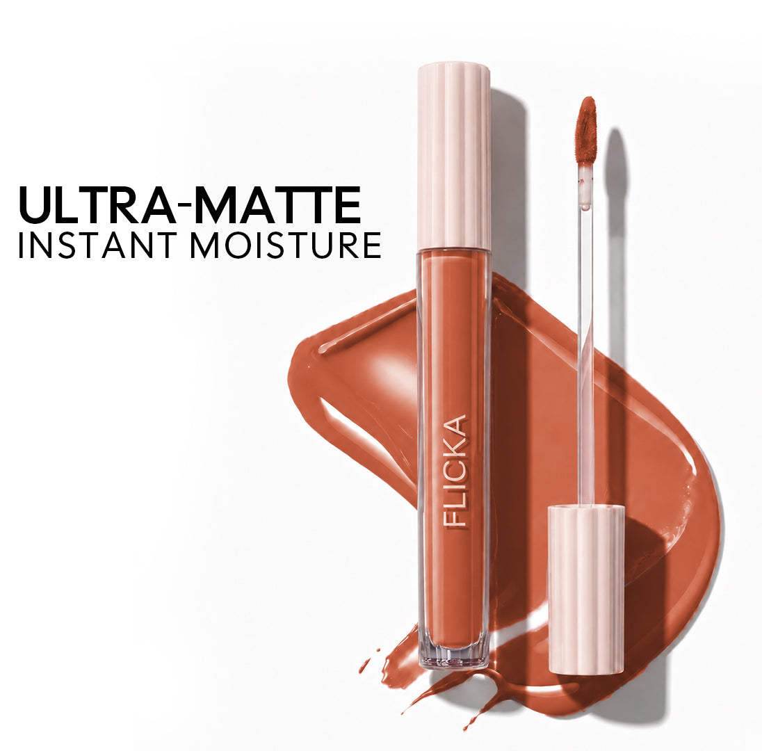 Weightless Impression Matte Liquid Lipstick Flickacosmetics